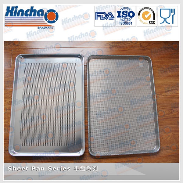 13*18 Inch Aluminum Full Perforated Bun/Cookie/sheet Pan