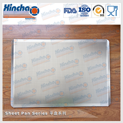 American Commercial Aluminum Perforated Corner Cutted Baking Sheet